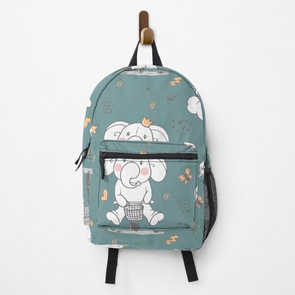 Item preview, Cute elephant riding bicycle pattern designed and sold by Jiksy.