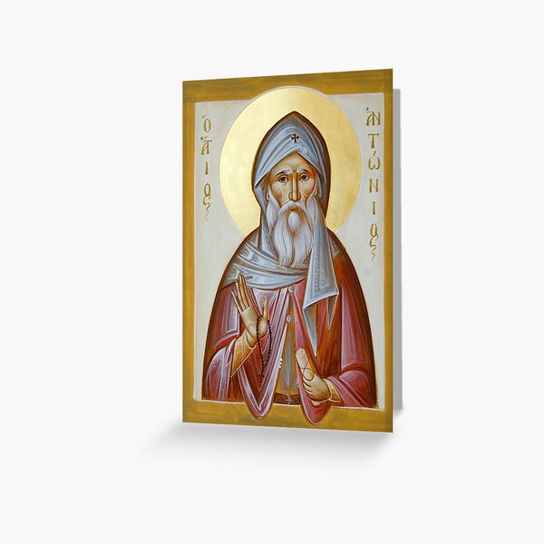 Item preview, St Anthony the Great designed and sold by ikonographics.