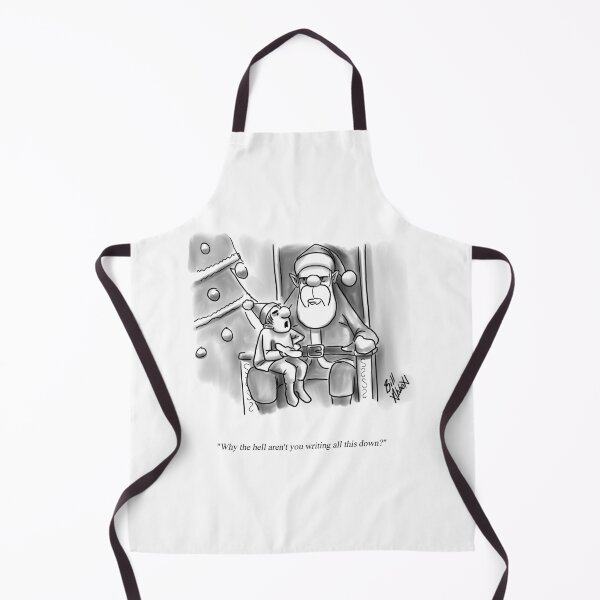 Item preview, Funny Christmas Santa Cartoon Humor designed and sold by Bill Abbott.