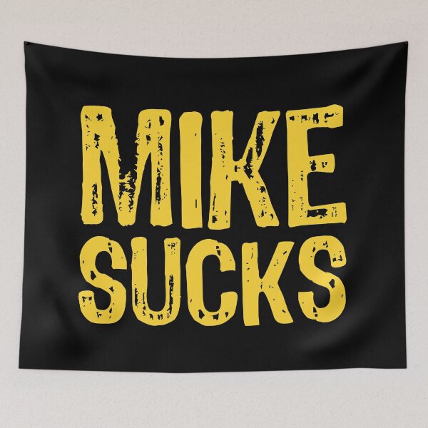 Artikelvorschau, Mike saugt entworfen und verkauft von The "I Love Everything" Shop.