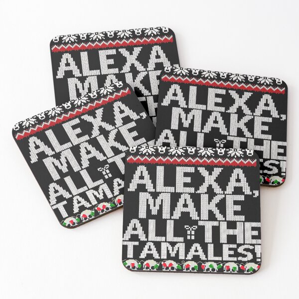 Item preview, Alexa Make All The Tamales Ugly Christmas Pattern designed and sold by madelenema4u.