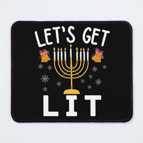 Item preview, Hanukkah Let's Get Lit designed and sold by ronaldsonou.