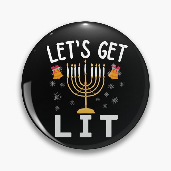 Item preview, Hanukkah Let's Get Lit designed and sold by ronaldsonou.