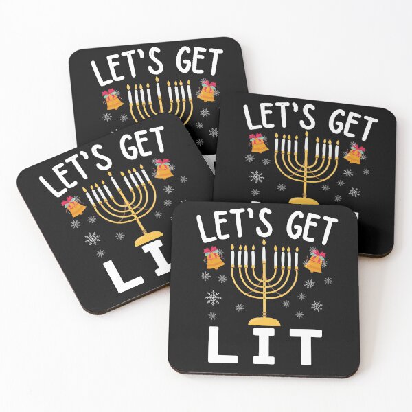 Item preview, Hanukkah Let's Get Lit designed and sold by ronaldsonou.