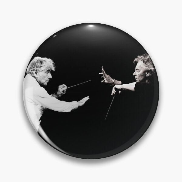 Item preview, Karajan vs Bernstein designed and sold by vivalarevolucio.