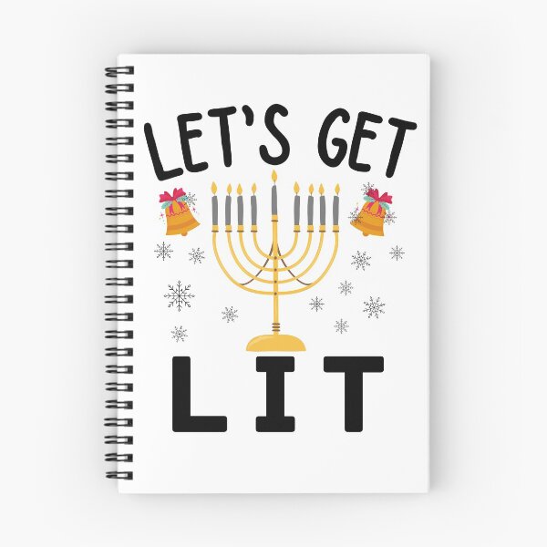 Item preview, Hanukkah Let's Get Lit designed and sold by ronaldsonou.