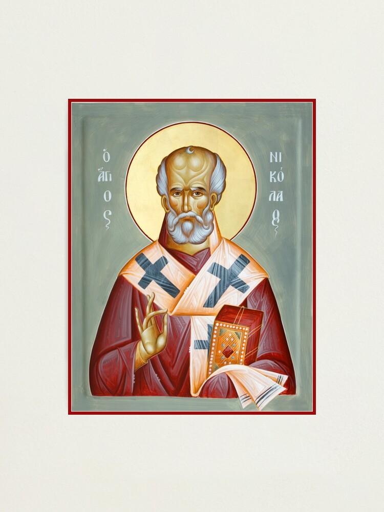 Alternate view of St Nicholas of Myra Photographic Print