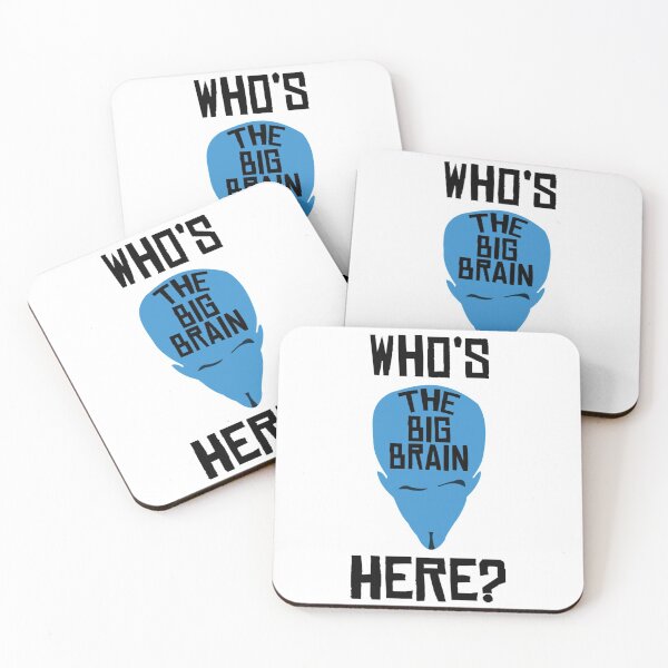Item preview, Megamind - Who is The Big Brain Here Perfect Gift    designed and sold by MindofaSnail.
