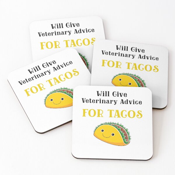 Item preview, Will Give Veterinary Advice For Tacos Funny Veterinarian Premium T-Shirt designed and sold by henes88.