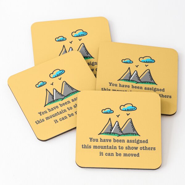 Item preview, Mountains Can Be Moved designed and sold by jamsantos.