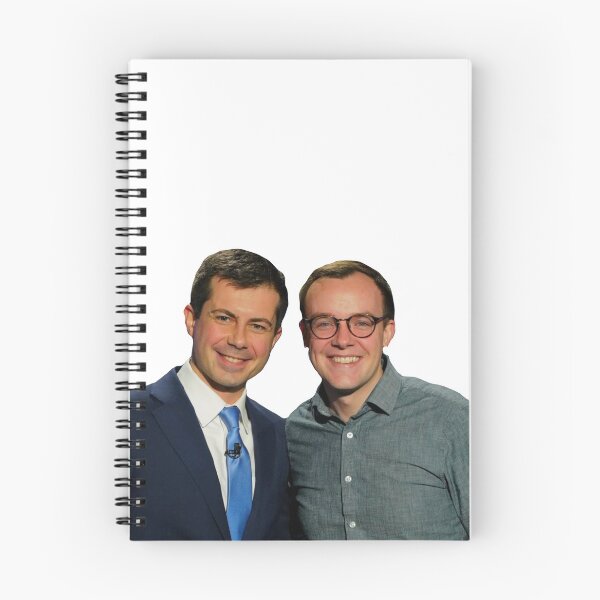 Item preview, Pete Buttigieg and Chasten Glezman Buttigieg designed and sold by GrellenDraws.