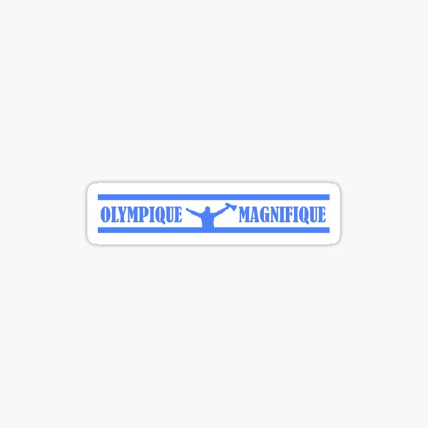 Autocollant Olympique de Marseille Sticker