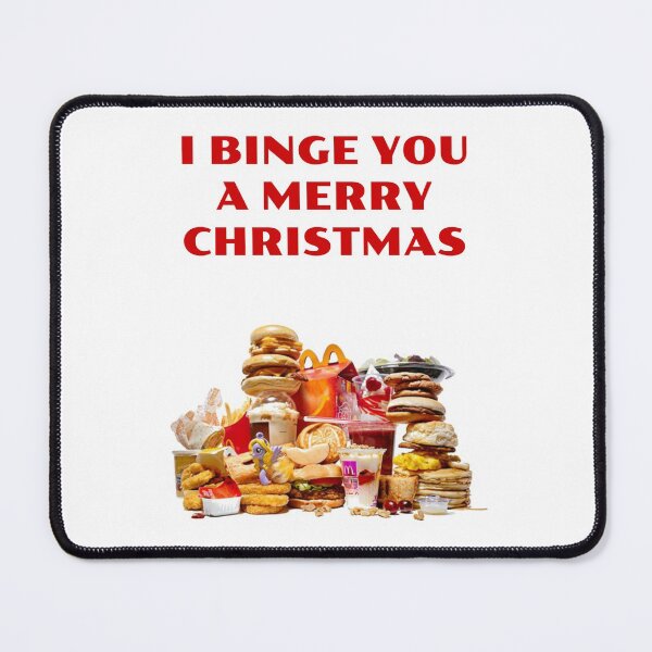 Item preview, I binge you a merry Christmas designed and sold by avit1.