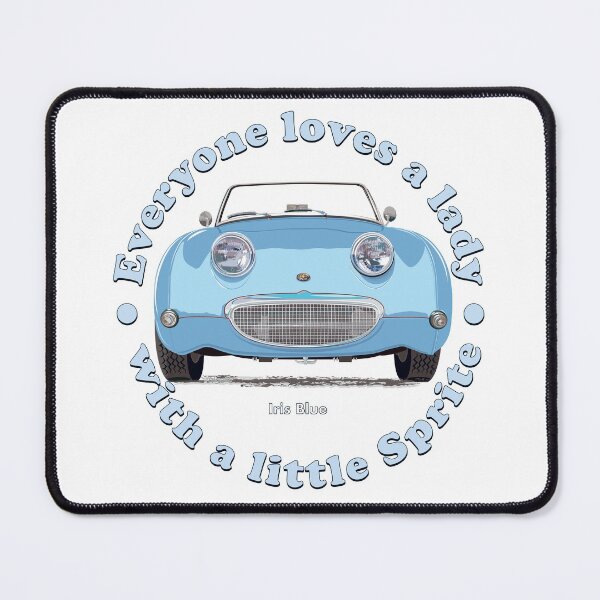 Item preview, Iris Blue Bug-eye/Frog-eye: Everyone loves a lady with a little Sprite! designed and sold by Bigs66.
