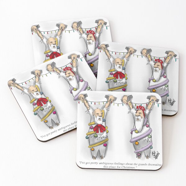 Item preview, Funny Christmas Decoration Cartoon Humor designed and sold by Bill Abbott.