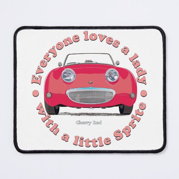 Item preview, Cherry Red Bug-eye/Frog-eye with caption Everyone loves a lady with a little Sprite! designed and sold by Bigs66.