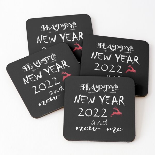 Item preview, Happy New Year and New Me 2022 ( in white ) designed and sold by MORADRIF.