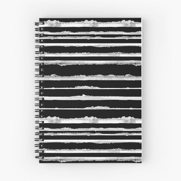 Artikelvorschau, Black an White Watercolor Stripes entworfen und verkauft von Carolina Diaz.