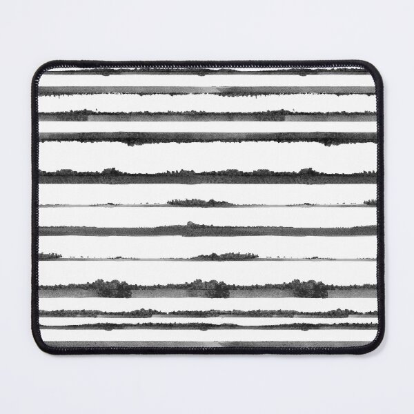 Artikelvorschau, Inverted Black an White Watercolor Stripes entworfen und verkauft von Carolina Diaz.
