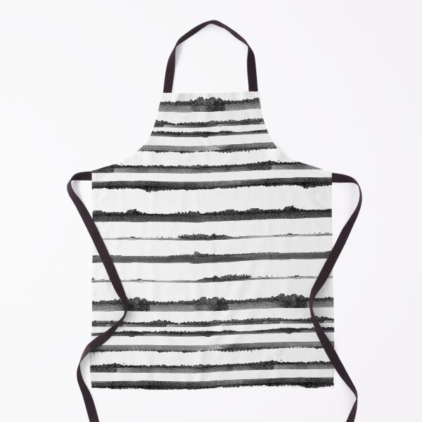Artikelvorschau, Inverted Black an White Watercolor Stripes entworfen und verkauft von Carolina Diaz.