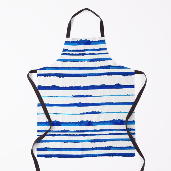 Artikelvorschau, Blue Watercolor Stripes entworfen und verkauft von Carolina Diaz.