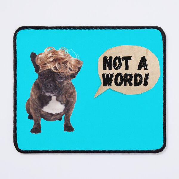 Item preview, Dogs In Wigs chihuahua Not A Word! Funny designed and sold by Rainbows Rock.