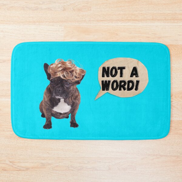 Item preview, Dogs In Wigs chihuahua Not A Word! Funny designed and sold by Rainbows Rock.