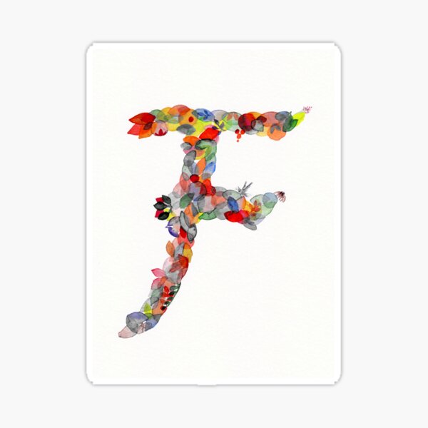 F wie Frieden, Freude, Fantasie Sticker