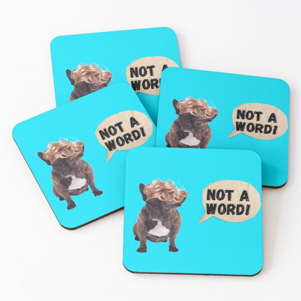 Item preview, Dogs In Wigs chihuahua Not A Word! Funny designed and sold by Rainbows Rock.
