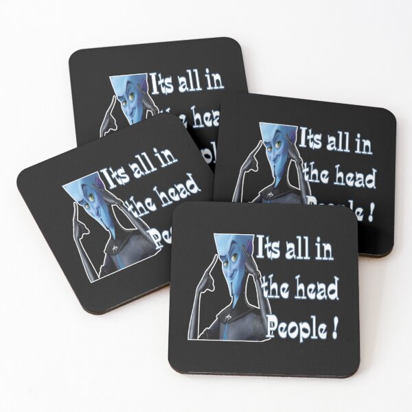 Item preview, MEGAMIND Quotes - Its All in the Head People    designed and sold by MindofaSnail.