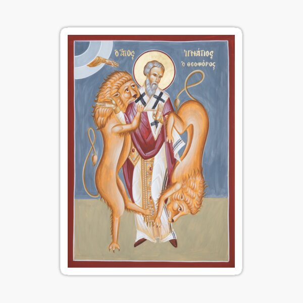 St Ignatius of Antioch Sticker