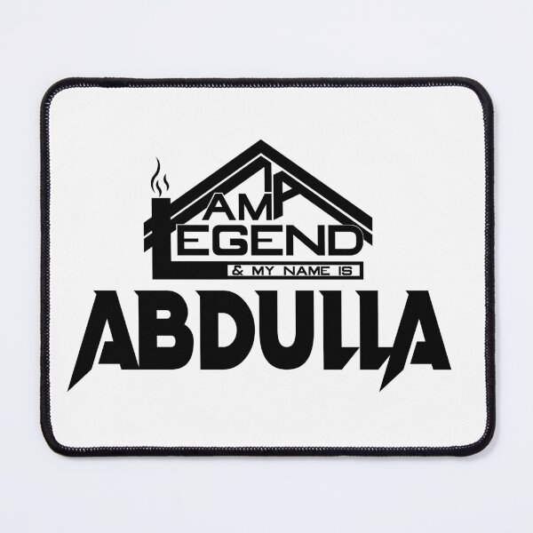 Item preview, I am a Legend & My Name Is Abdullah ( I am Legendary ) designed and sold by koreatvtea.