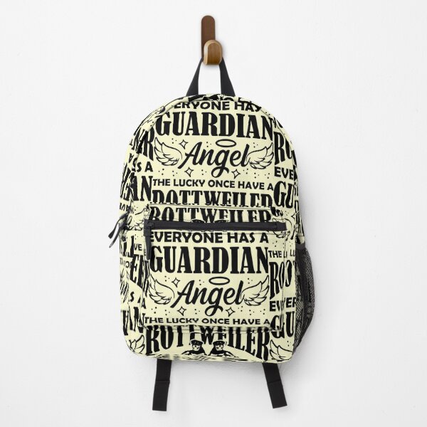 Item preview, Rottweiler Quotes - Everyone Has A Guardian Angel The Lucky Once Have A Rottweiler, Cute Rottweiler designed and sold by Delandor.