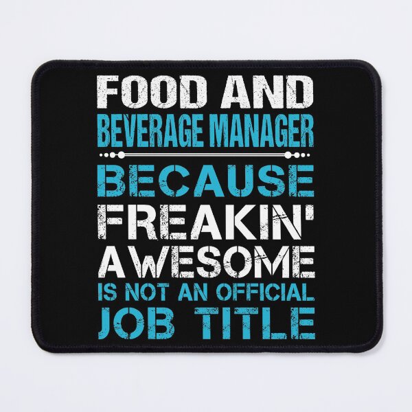 Item preview, Food And Beverage Manager T Shirt - Freaking Awesome Job Gift Item Tee designed and sold by oetate4774.