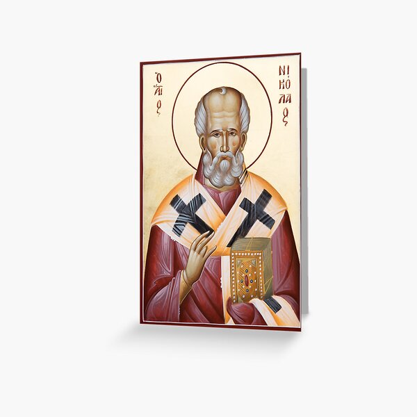 Item preview, St Nicholas of Myra designed and sold by ikonographics.