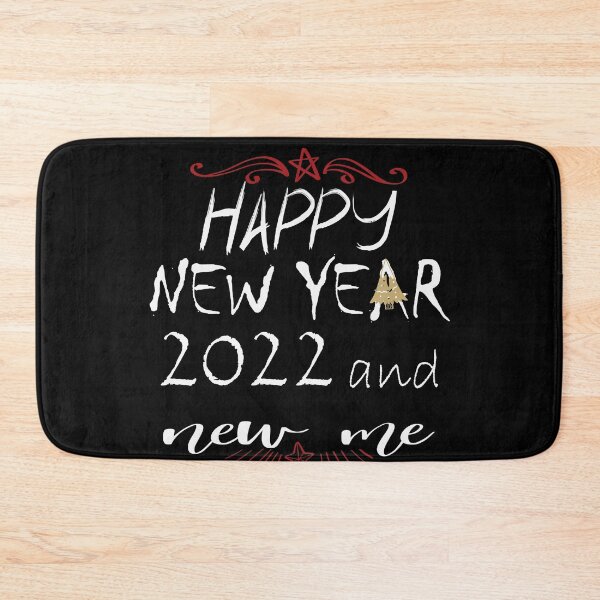 Item preview, Happy New Year 2022 and New Me ( in white ) designed and sold by MORADRIF.