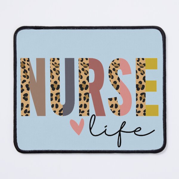 Item preview, Nurse Life Split Leopard Font designed and sold by 3bythelake.