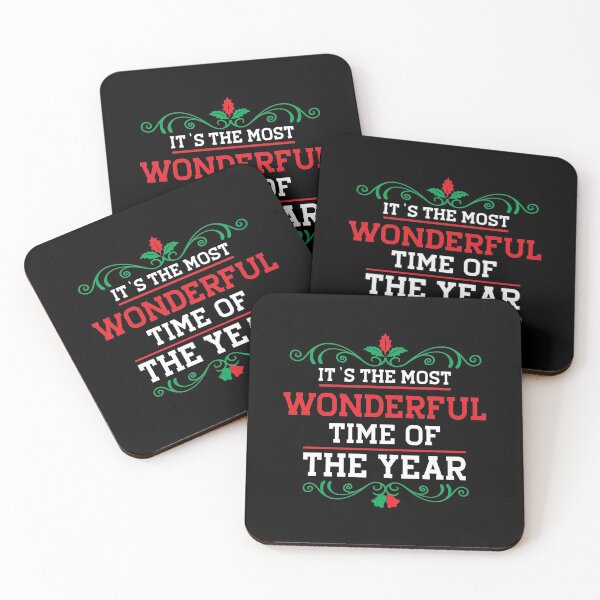 Item preview, It's the most wonderful time of the year , Christmas , wonderful, holiday, winter																 designed and sold by plussorn.