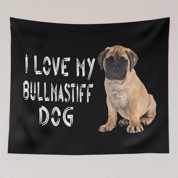 Item preview, I Love My Bullmastiff Dog|Bullmastiff Dog designed and sold by yousseftalat2.