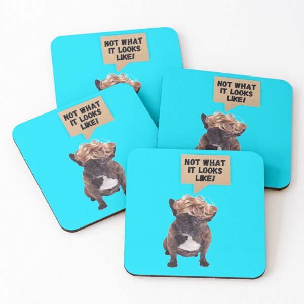 Item preview, Dogs In Wigs chihuahua Not What It Looks Like! Funny designed and sold by Rainbows Rock.