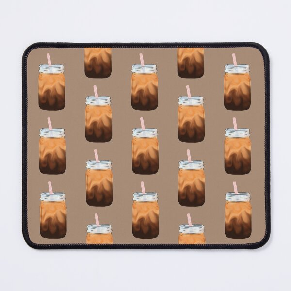 Item preview, Ice Coffee in Mason Jar designed and sold by Leen-art.