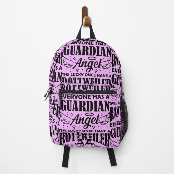 Item preview, Rottweiler Quotes - Everyone Has A Guardian Angel The Lucky Once Have A Rottweiler, Rottweiler Lover designed and sold by Delandor.