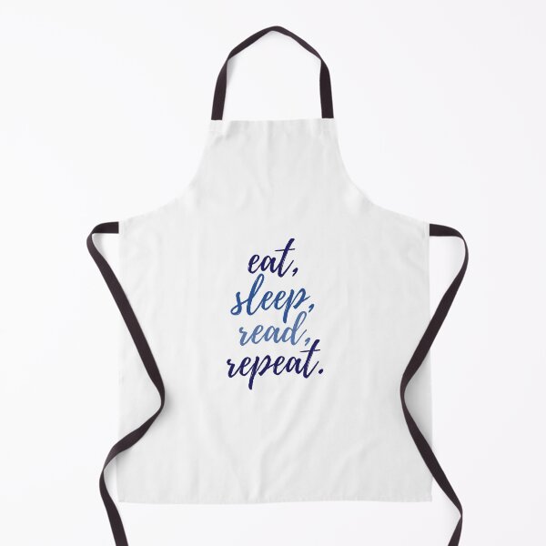 Item preview, Eat, Sleep, Read, Repeat (Blue) designed and sold by Doodle Dee Doo.