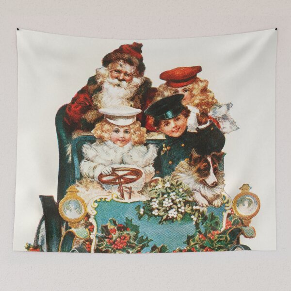 Item preview, Una feliz Navidad (alrededor de 1900) designed and sold by Designedbysm.