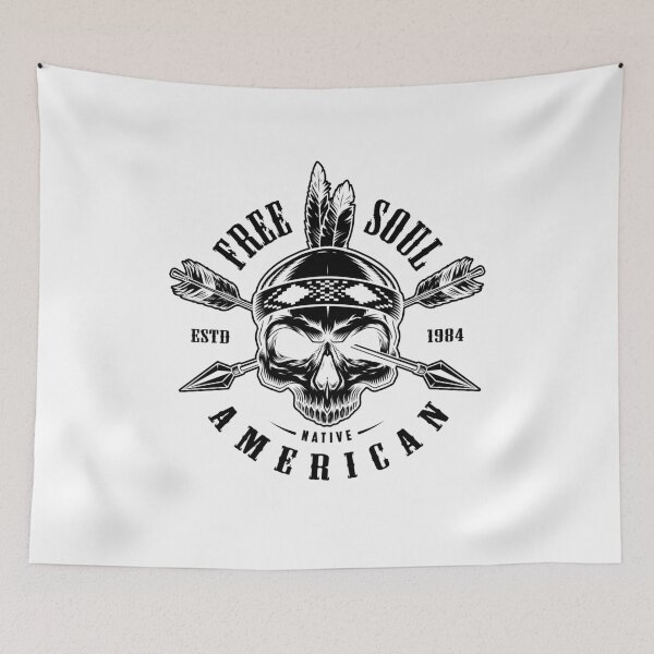 Item preview, Native American Free Soul designed and sold by ZaydounStark.