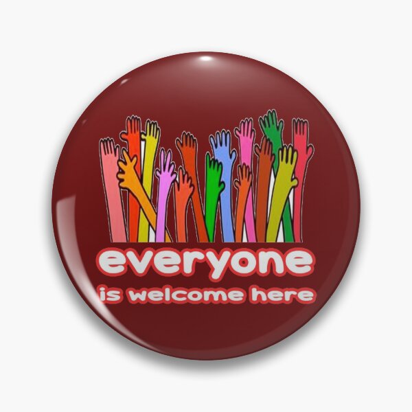 Item preview, Everyone Is Welcome Here                                                              designed and sold by Beguima12.