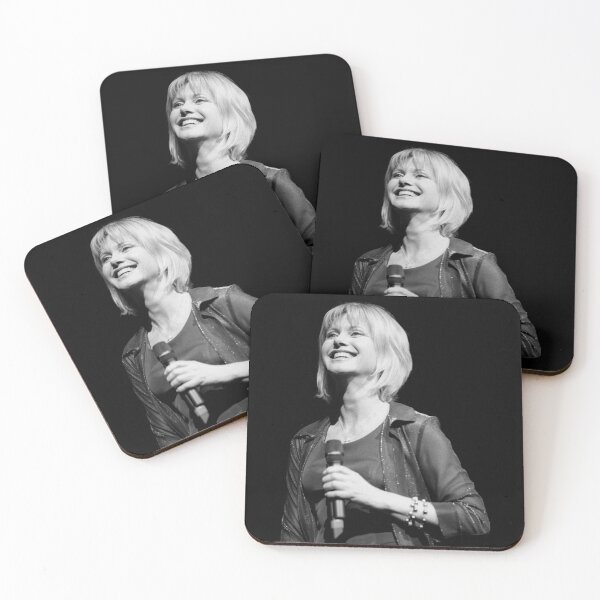 Item preview, Olivia Newton John BW Photograph designed and sold by ConcertImages.