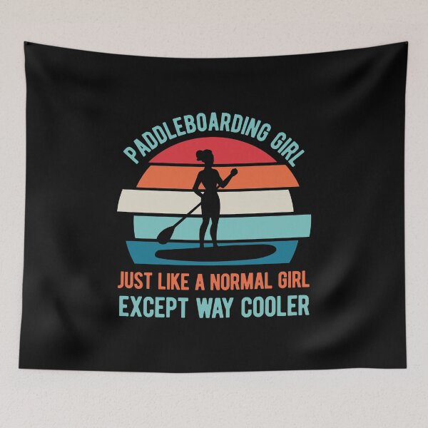 Item preview, Funny Paddle Board Paddleboarding Girl designed and sold by artworkbyrihen.