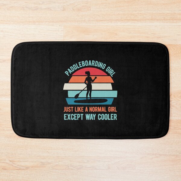 Artikelvorschau, Lustiges Paddle Board Paddleboarding Girl entworfen und verkauft von artworkbyrihen.