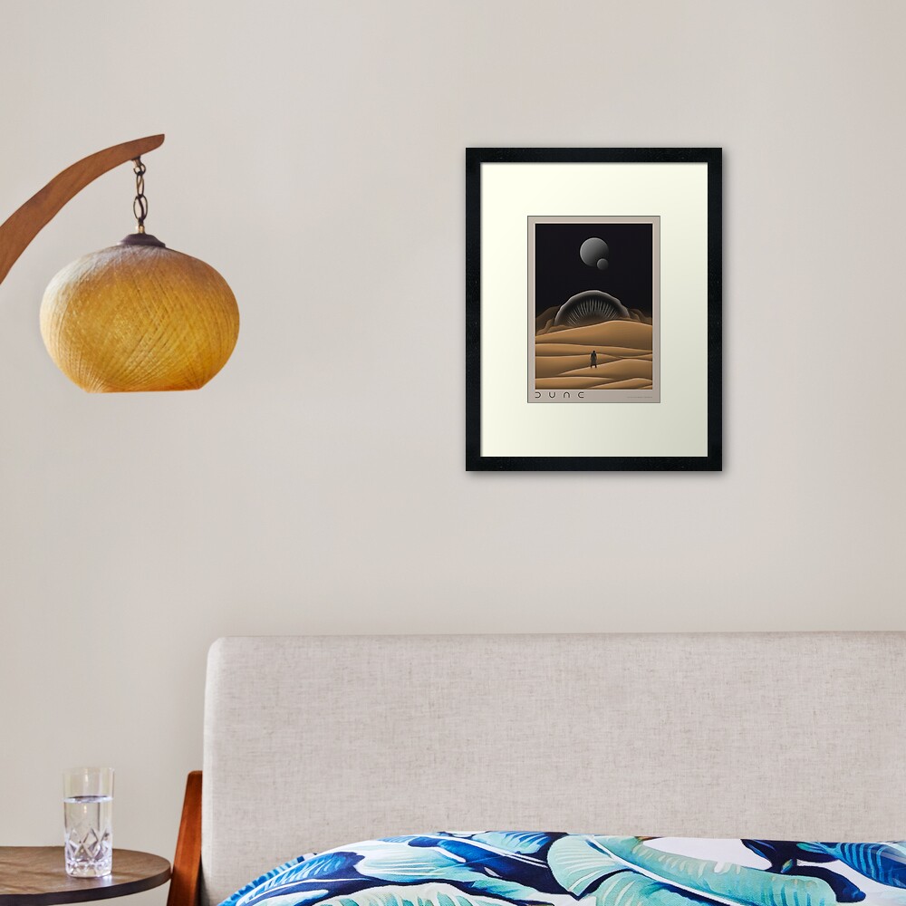 Dune, Arrakis Framed Art Print